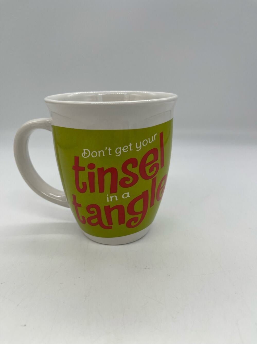 Don't Get Your Tinsel in a Tangle Christmas Mug
